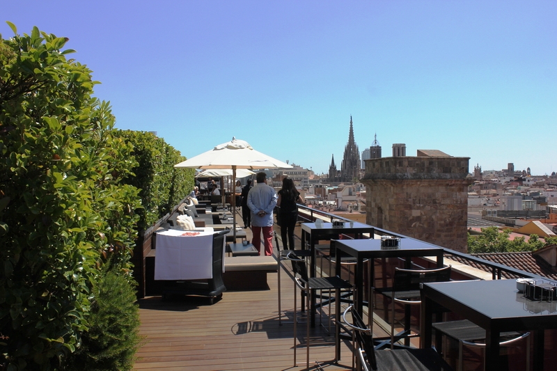 la terraza del hotel H1898